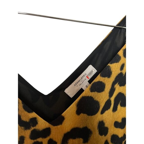 Adam Lippes Collective Leopard Print Cami Dress 2 1482 - Picture 6 of 7